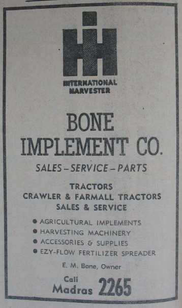 Bone Implement Company ~ Madras, OR
