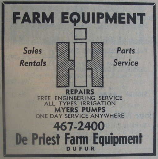 De Priest Farm Equipment ~ Dufur, Oregon