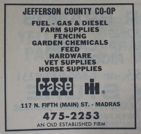 Jefferson County Co-op ~ Madras, OR