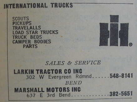Marshall Motors, Inc. ~ Bend, OR
