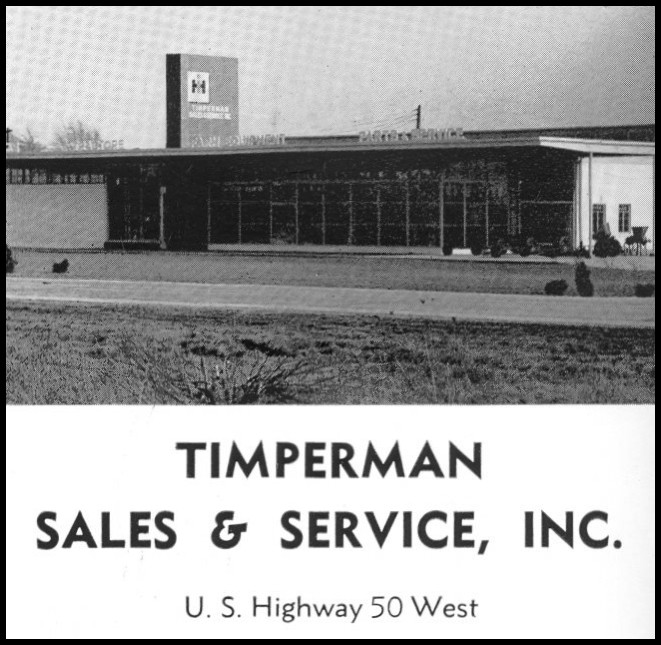 Timperman Sales & Service, Inc.
                            ~ Highway 50 West ~ Seymour, IN